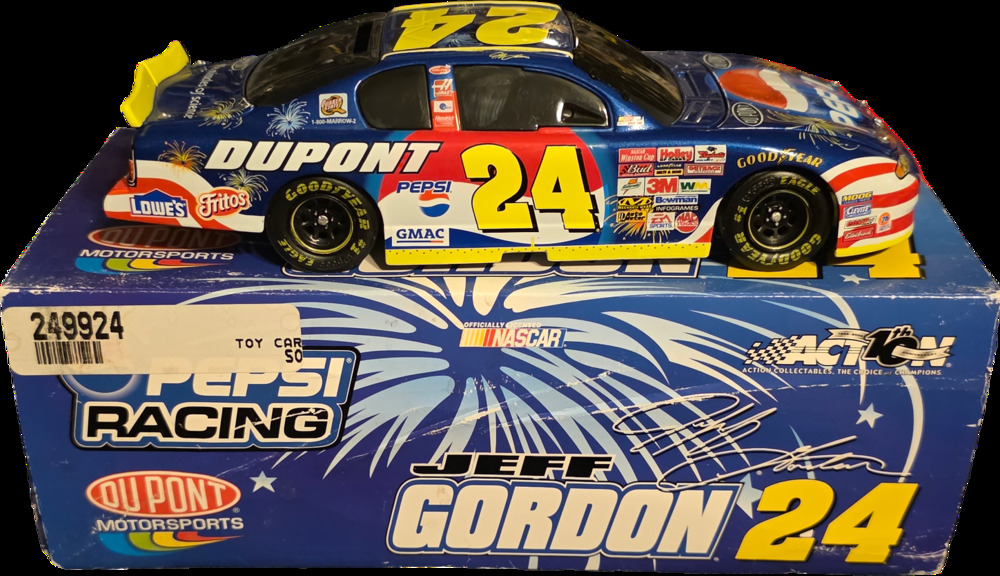 2002 Jeff Gordon #24 DuPont Pepsi Daytona Monte Carlo 1/24 Action 1 of 1,800